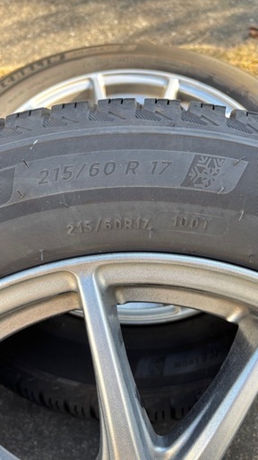 ミシュラン スタッドレス X-ICE  215/60R17 ホイールセット 4本