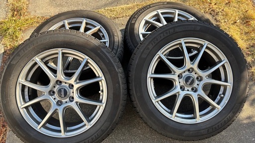 ミシュラン スタッドレス X-ICE  215/60R17 ホイールセット 4本