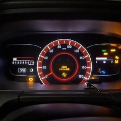 ホンダオデッセイ　ワインレッド　の画像