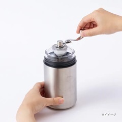 新品◆タンブラーにもなるコーヒーミル◆自宅　アウトドア◆CAINZ の画像