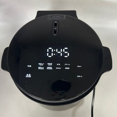 LOCABO 糖質カット炊飯器　2021年製　ブラック  の画像