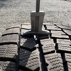 クラウン210後期アルミ，ダンロップスタッドレスの画像