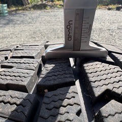 クラウン210後期アルミ，ダンロップスタッドレスの画像