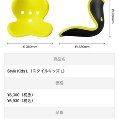 バランスチェアの画像