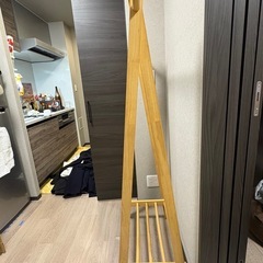 ハンガーラック【ニトリ　組み立て式】の画像