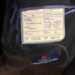 男性スーツの画像