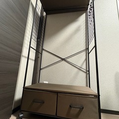 【ニトリ　ハンガーラック】の画像