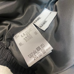 新品　リセマイン　マフラー付きパフジャケット　中綿アウター　100 ブラックの画像