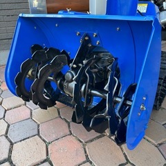 バッテリー新品！メンテ済！すぐ使える！初心者OK！YAMAHA ヤマハ YT660ED 6馬力 HST 電動シューター セル付き 除雪機 北海道 札幌近郊有料配送OK の画像