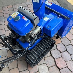バッテリー新品！メンテ済！すぐ使える！初心者OK！YAMAHA ヤマハ YT660ED 6馬力 HST 電動シューター セル付き 除雪機 北海道 札幌近郊有料配送OK の画像