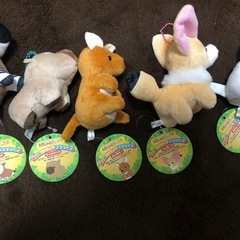 ROUND1限定動物のぬいぐるみ小の画像