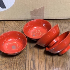 干支の盃4個の画像