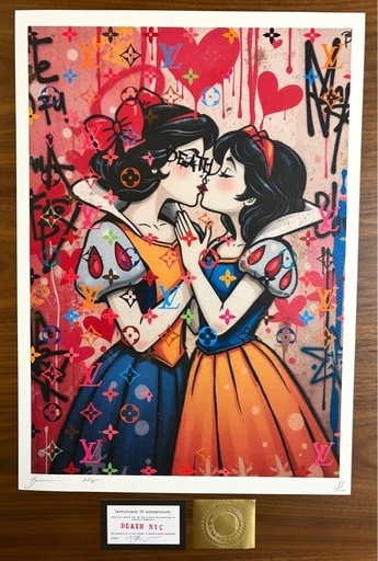 NYC 額込 DEATH 0 奈良美智 ／キースヘリング DEATH NYC 世界限定100枚