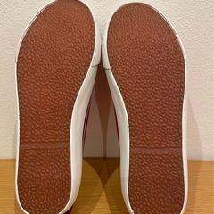 ラルフローレン　POLO  スニーカー　スリッポン　レッド レディース　23.5cmの画像