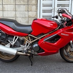 値下げ‼️ 　ドゥカティST2 車検2027年12月 タイミングベルト交換済  乗って帰れます！の画像