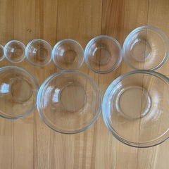 ガラス製　ボウルの画像