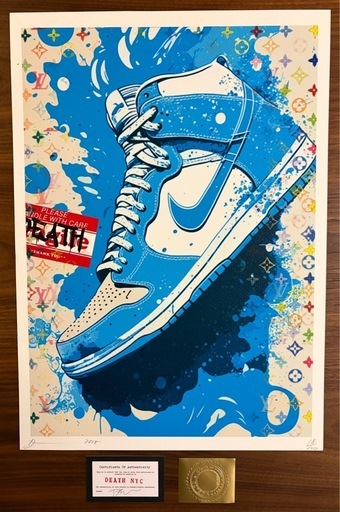 世界限定100枚 DEATH NYC アート ポスター