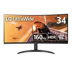 34インチモニターの画像