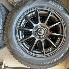 17インチ 7J 5穴 4本（シュナイダー CX-5  ホイール アルミ ガンメタ  114.3 +48）の画像