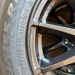 17インチ 7J 5穴 4本（シュナイダー CX-5  ホイール アルミ ガンメタ  114.3 +48）の画像