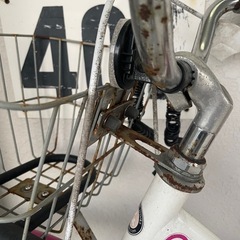 子供用自転車　補助輪つきの画像