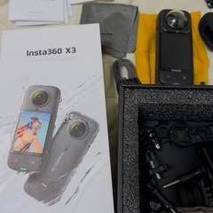 Insta360 X3 アクションカメラ 本体とアクセサリーの画像