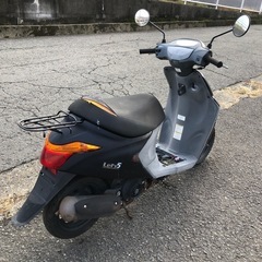 スズキ　レッツ５　書類付部品取り、レストアベース車の画像