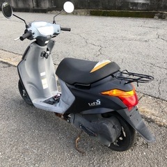 スズキ　レッツ５　書類付部品取り、レストアベース車の画像