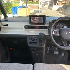 ムーヴキャンバス　R5年式　ストライプX ナビTV バックカメラの画像