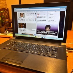 TOSHIBA  ノートパソコン　初期設定済の画像