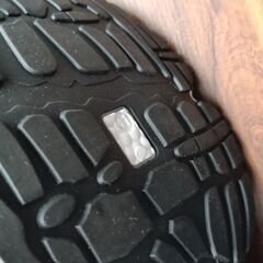 新品 25.5cm メンズ スニーカー ブラック 厚底 シューズ 普段着 識別番号:【N567-S】の画像