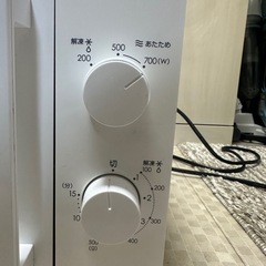 簡単操作電子レンジ 使用頻度極少です。の画像