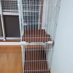 美品キャットケージ｜保護・隔離・に便利｜4,000円の画像