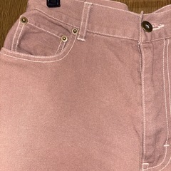 茶系ジーパンサイズLの画像