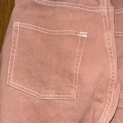 茶系ジーパンサイズLの画像