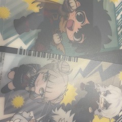 くら寿司ヒロアカ下敷きの画像