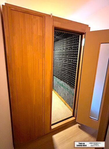 ヤマハアビテックスウッディミニ 1.2畳 -30db 中古防音室 東京都から！