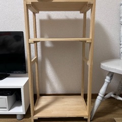 【福岡市早良区まで受け取りに来ていただける方限定】ニトリ パインラックの画像