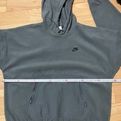 ナイキ　クラブフリース XXL グレーの画像