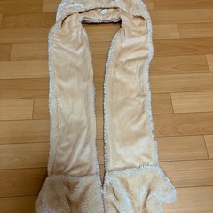 プーさん　ファンキャップ　マフラーの画像