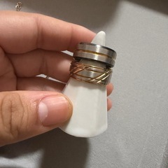 15号 リング 指輪 ハートモチーフ ブレスレット アクセサリー セットの画像