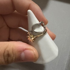 15号 リング 指輪 ハートモチーフ ブレスレット アクセサリー セットの画像