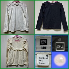 女の子 まとめ売り140㎝　上下11点の画像