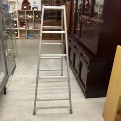 12/25まで店頭商品一部を除き半額クリスマスSALE!!開催中　サ2512-118 日本アルミニウム工業 脚立 5段 キズ汚れサビ有りの画像