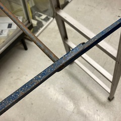 12/25まで店頭商品一部を除き半額クリスマスSALE!!開催中　サ2512-118 日本アルミニウム工業 脚立 5段 キズ汚れサビ有りの画像