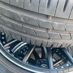 165/45/16ブラック 多スポークホイールの画像