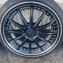 165/45/16ブラック 多スポークホイールの画像