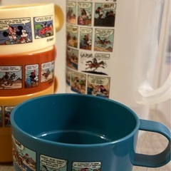 未使用 スタッキングコップ ケース付き 4個セット ミッキーマウス ディズニー ピッチャー コッブの画像