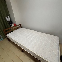 ニトリ　シングルベッド　フレームの画像