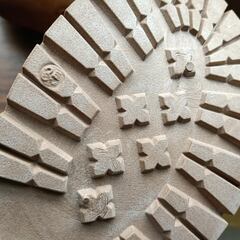 新品 22.5cm レディース ブーツ ブラウン 厚底 シューズ 識別番号:【B007-S】の画像